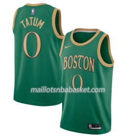 Maillot Homme Boston Celtics Jayson Tatum 0 2019-20 Nike City Edition Swingman